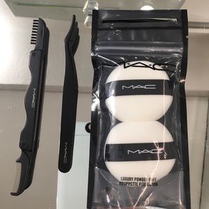 MAC Accessories Lash applicator/Brow Comb/ Sponges